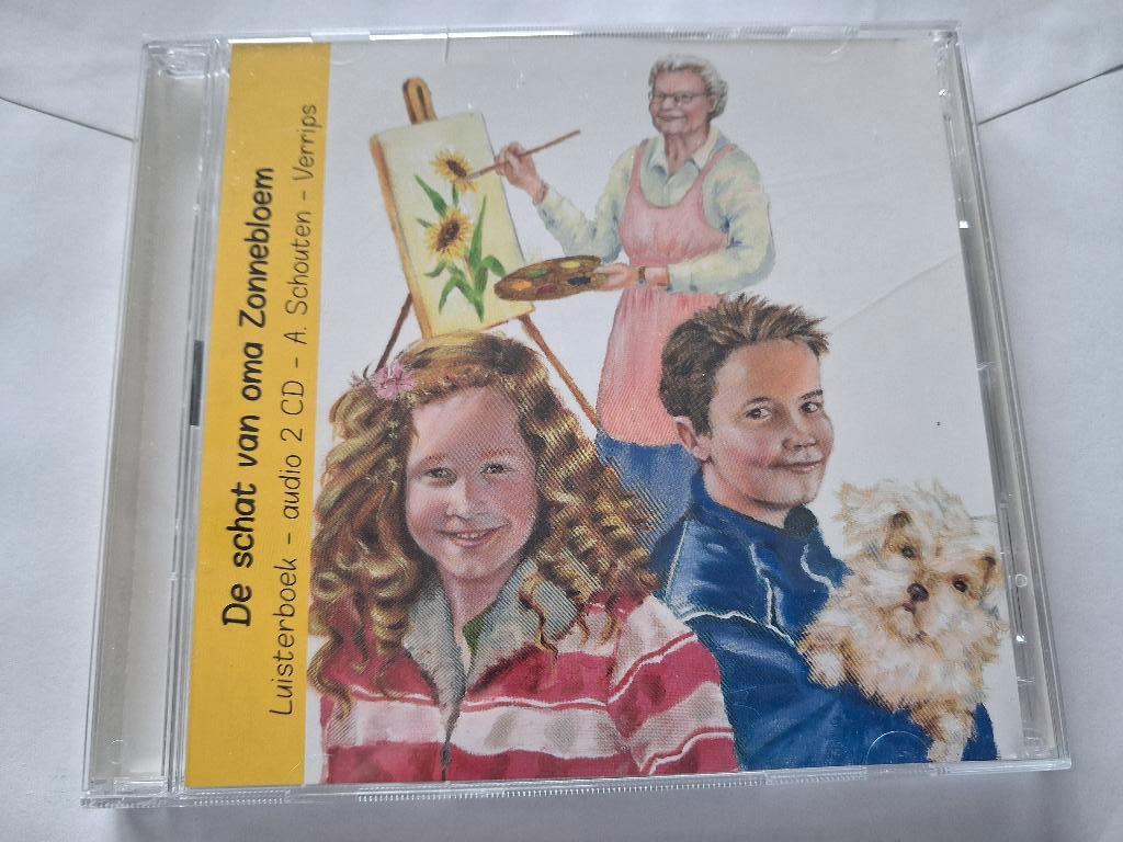 Luister CD De schat van oma Zonnebloem, A. Schouten-Verrips, Boeken, Luisterboeken, Ophalen of Verzenden, A. Schouten-Verrips