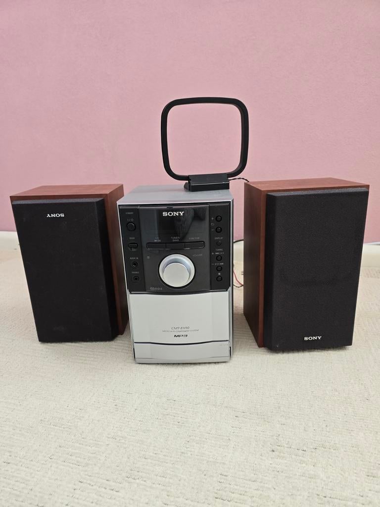 Stereo set met 2 boxen, Ophalen of Verzenden, Sony