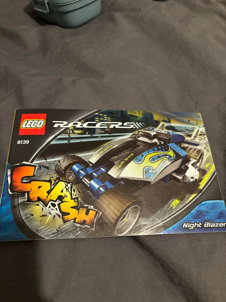 Lego Racers 8139 - Night Blazer, Ophalen of Verzenden, Gebruikt, Complete set, Lego