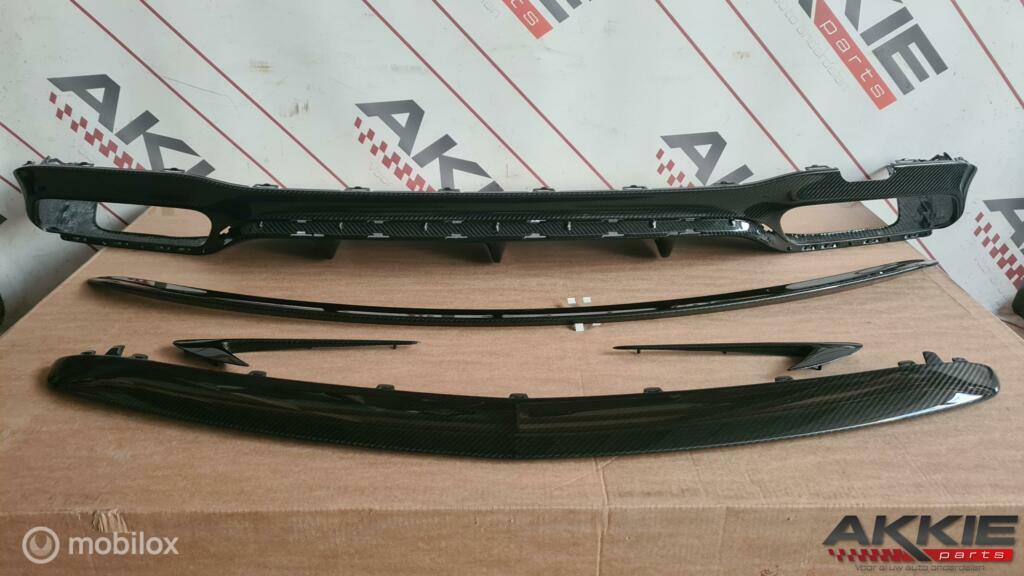 Mercedes E63 W213 AMG Carbon Sierlijsten set, Ophalen of Verzenden, Gebruikt