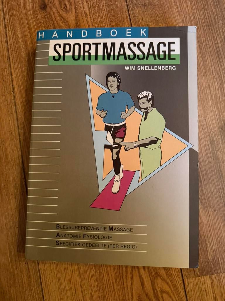 Willem Snellenberg- Handboek sportmassage, Ophalen of Verzenden, Zo goed als nieuw, Overige sporten