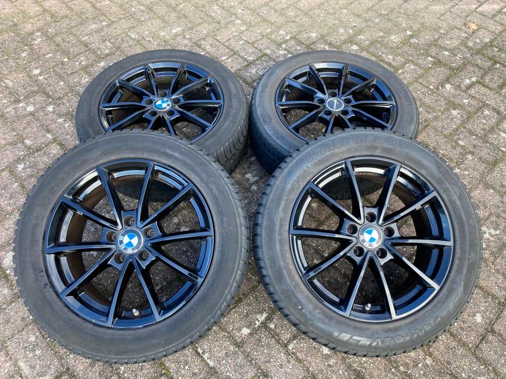 17 inch BMW X1 F48 / X2 F39 velgen + winterbanden 5x112 TPMS, Auto-onderdelen, Banden en Velgen, Ophalen, Gebruikt, Velg(en), 17 inch