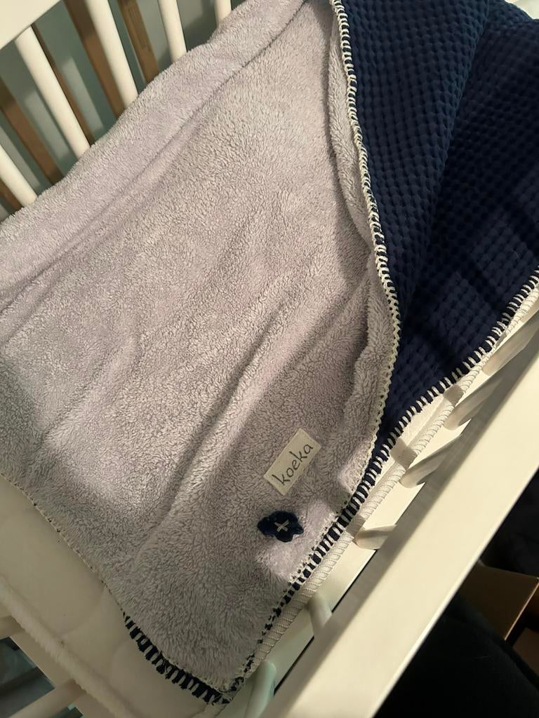 Wieg deken Koeka, Kinderen en Baby's, Ophalen of Verzenden, Zo goed als nieuw, 100 cm of meer, Deken