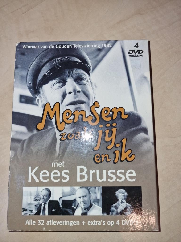Mensen zoals jij en ik - Kees Brusse DVD Boxset, Alle leeftijden, Boxset, Ophalen of Verzenden, Zo goed als nieuw