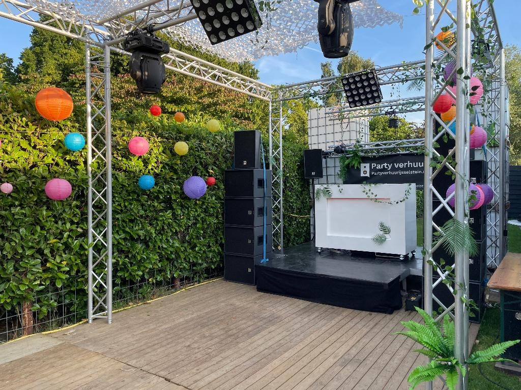 Truss carré voor verlichting en feesten huren, Ophalen of Verzenden, Nieuw, Overige