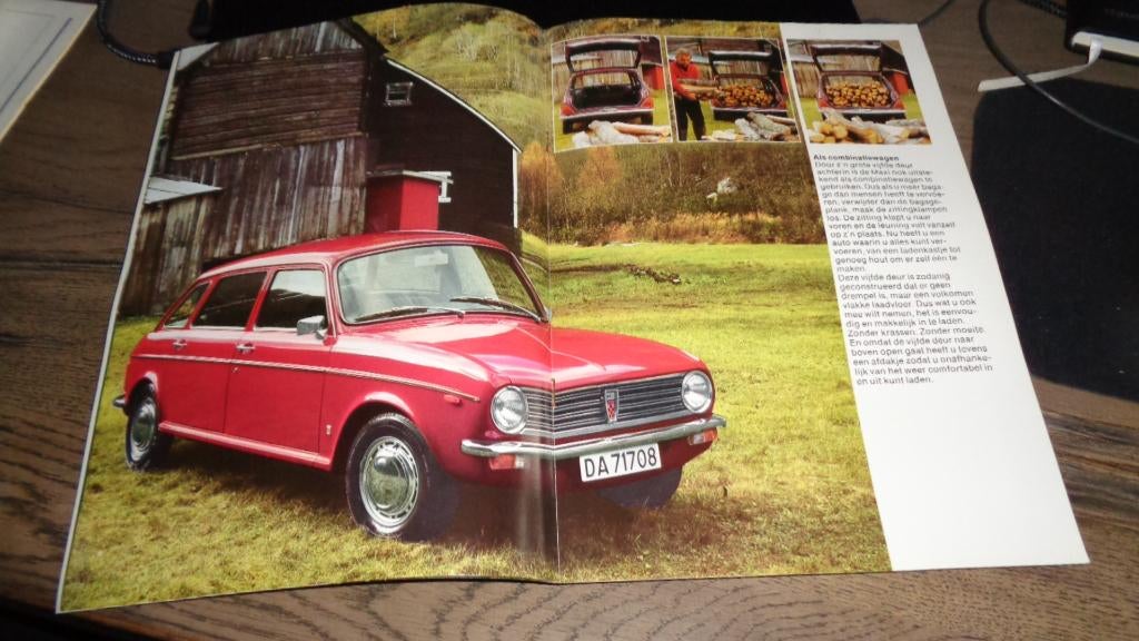 Folder  AUSTIN  MAXI, Verzenden, Zo goed als nieuw, Overige merken
