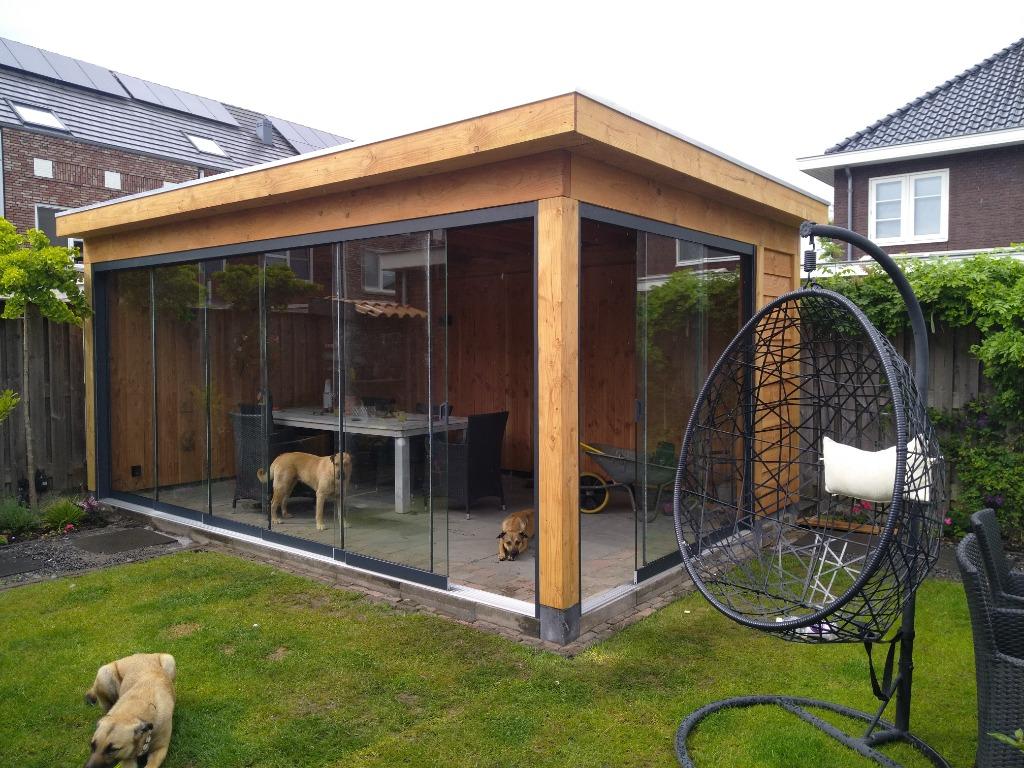 Douglas houten overkappingen geheel op maat, Tuin en Terras, Overkappingen, Ophalen, Nieuw, Meubelplek, Veranda