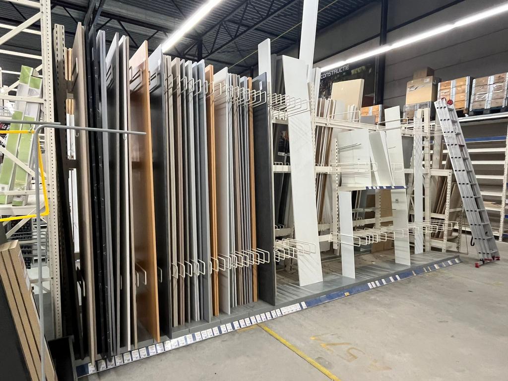 Platen stelling/ winkelstelling, Ophalen, Gebruikt