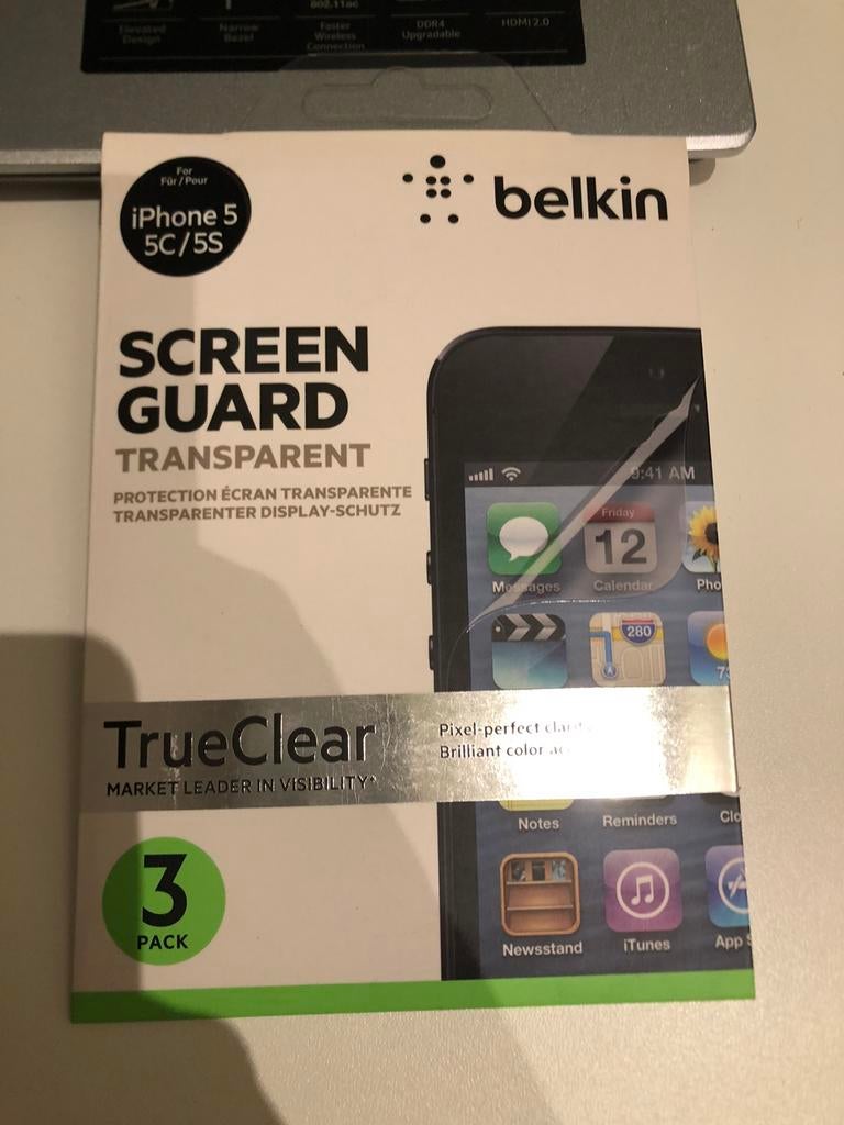 Iphone 2 st screen protector iphone 5 5c/5s, Ophalen of Verzenden, Nieuw, Overige modellen, Frontje of Cover