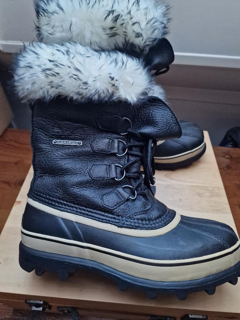 Unieke Sorel Caribou Reserve UK7 mt40 25,5cm als nw 379,95, Zwart, Snowboots, Zo goed als nieuw, Sorel