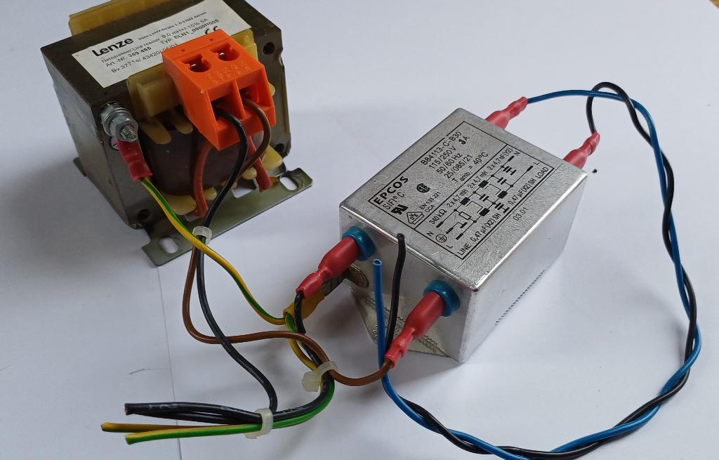 Netfilter met drossel 3A, Ophalen of Verzenden, Gebruikt