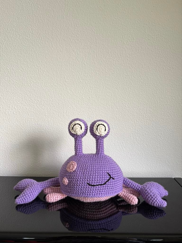 Gehaakte Knuffel Krab, Ophalen of Verzenden, Nieuw, Overige typen