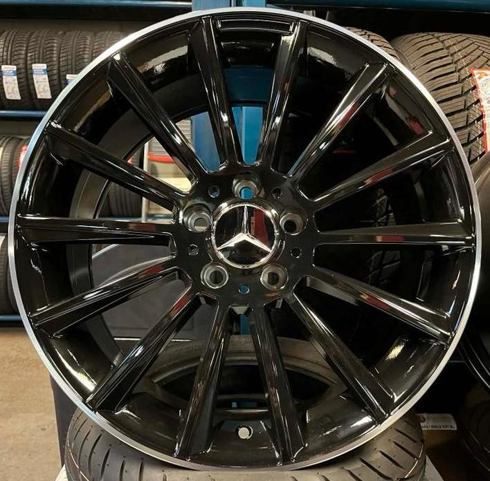 MERCEDES AMG LOOK 18 / 19 INCH 5X112 MULTISPAAK VELGEN, Auto-onderdelen, Banden en Velgen, Banden en Velgen, Zomerbanden, Overige maten