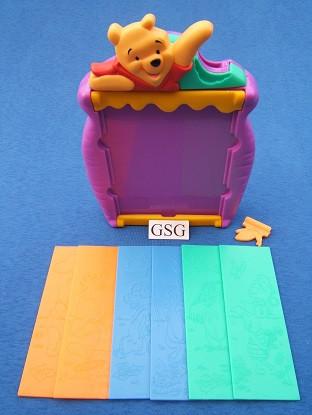 Winnie de Pooh toversjablonen nr. 6076-02, Ophalen of Verzenden, Zo goed als nieuw, Jongen of Meisje