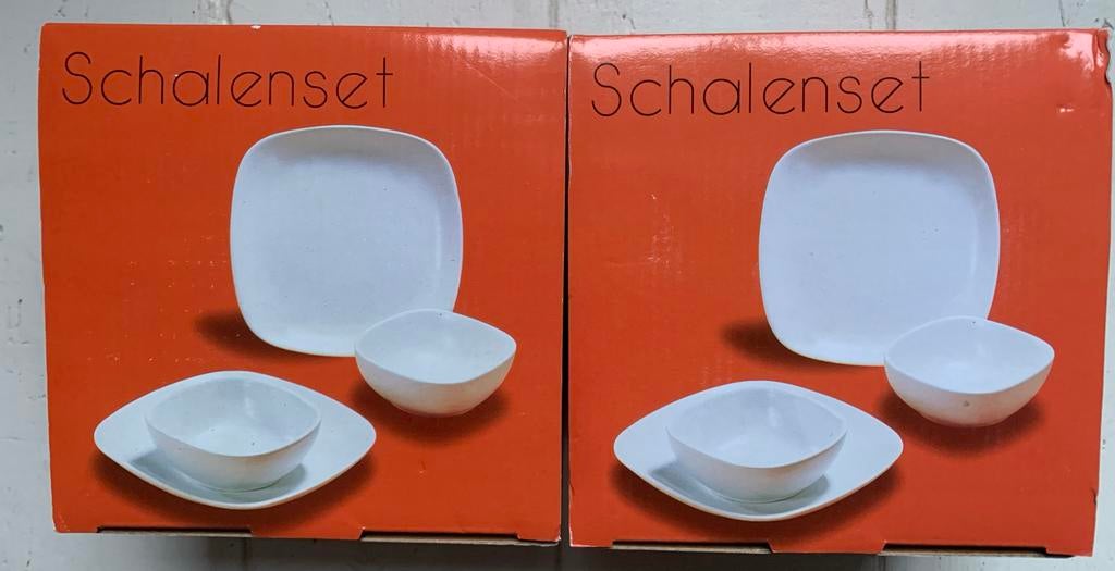 AH -Albert Heijn Schalenset 2x - Nieuw in doos, Huis en Inrichting, Woonaccessoires | Schalen en Manden, Porselein of Keramiek