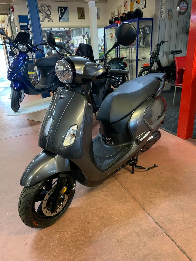 Gebro scooters: Sym fiddle IV 4 45KM BJ2026 NIEUW, Ophalen, Maximaal 45 km/u, Nieuw, Benzine