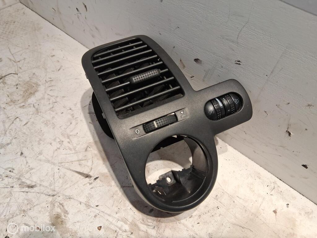 Luchtrooster dashboard Vw Lupo 1.2 TDI 3L 6X1819703A, Gebruikt, Volkswagen, Ophalen of Verzenden