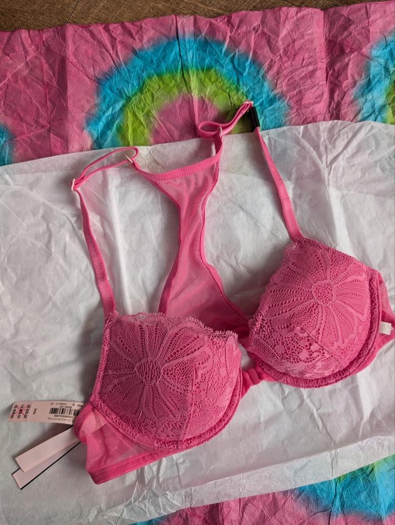 Victoria's Secret Sexy 34A BH BRA Nieuw!, Victoria's Secret, Ophalen of Verzenden, Roze, BH