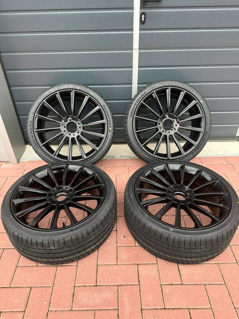 Mercedes 19 “ Amg Multispaak Look velgen+banden+tpms nieuw, 19 inch, Industrieweg oost 5b9, 6662NE Elst., Banden en Velgen, Nieuw