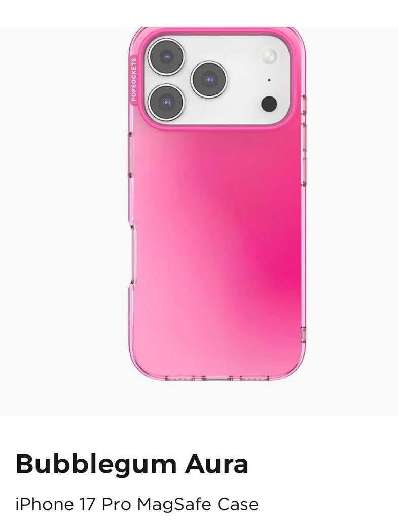 iPhone 17 Pro MagSafe Popsocket Case - Nieuw!, Ophalen of Verzenden, Nieuw, IPhone 14 Pro, Hoesje of Tasje