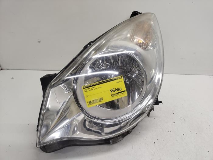 Koplamp links van een Opel Agila, Gebruikt, -, -, Opel
