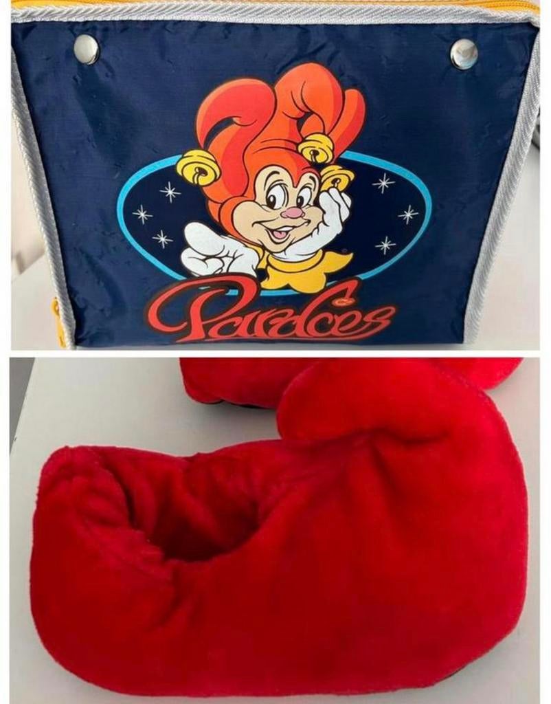 Pardoes Efteling sloffen 31-35 in leuke Pardoes koffer, Verzamelen, Efteling, Ophalen of Verzenden, Zo goed als nieuw, Gebruiksvoorwerp