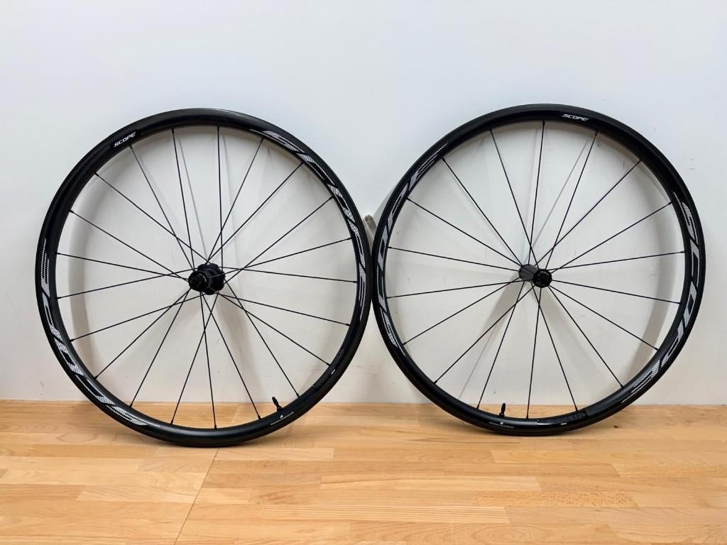 scope r3 wielset velgrem shimano wit, Gebruikt, Ok, Ophalen of Verzenden, Ok