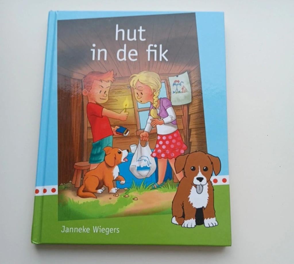 Kinderboek: Hut in de fik, Fictie algemeen, Jongen of Meisje, Ophalen of Verzenden, Zo goed als nieuw