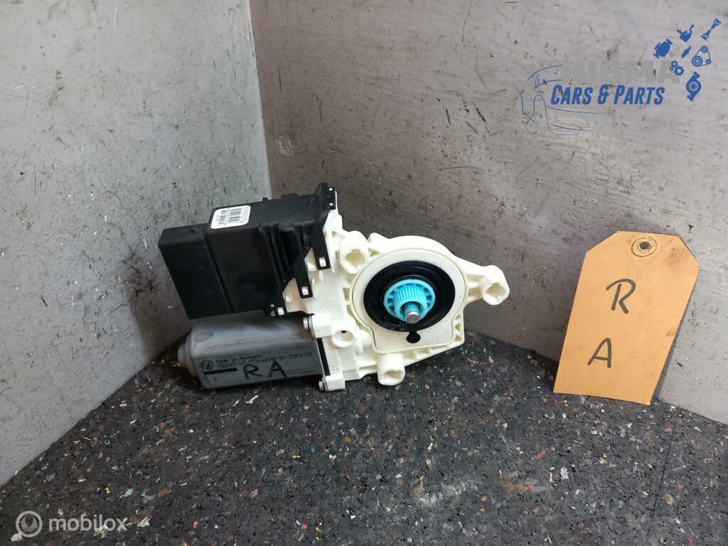 Raammotor Seat Leon 1P Rechts-Achter 1K0959704G 2005 - 2013, Ophalen of Verzenden, Gebruikt