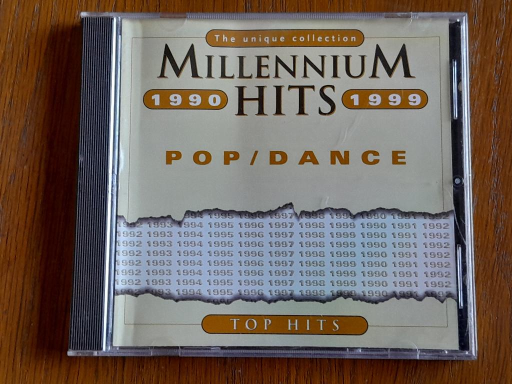 Millennium hits pop / dance 1990 / 1999 cd, Ophalen of Verzenden, Gebruikt, Pop