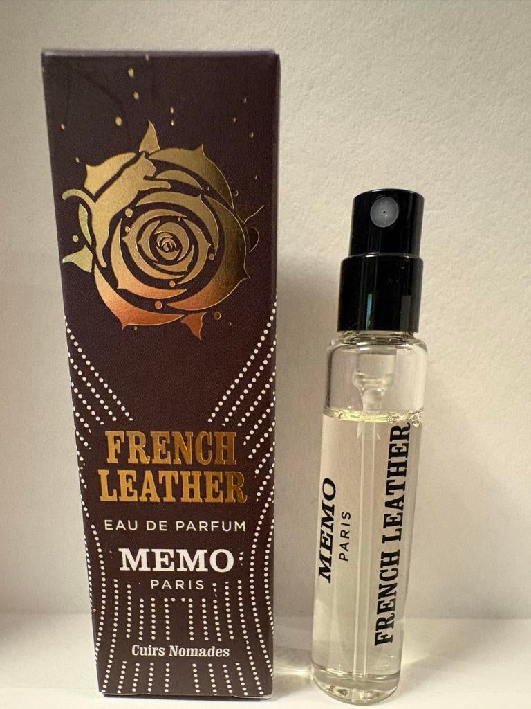 Memo Paris French Leather 5ml Parfum - Nieuw!, Ophalen of Verzenden, Nieuw