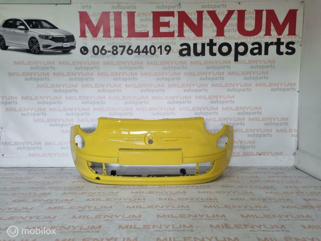 FIAT 500 BUMPER NIEUW (2007-2015) KLEUR 509, Auto-onderdelen, Carrosserie en Plaatwerk, Bumper, Fiat, Voor, Nieuw, Ophalen of Verzenden