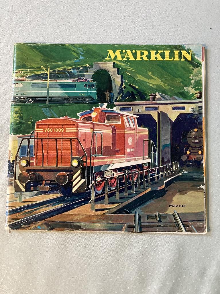 Märklin catalogus 1963/64, Ophalen of Verzenden, Gelezen, Märklin, Trein