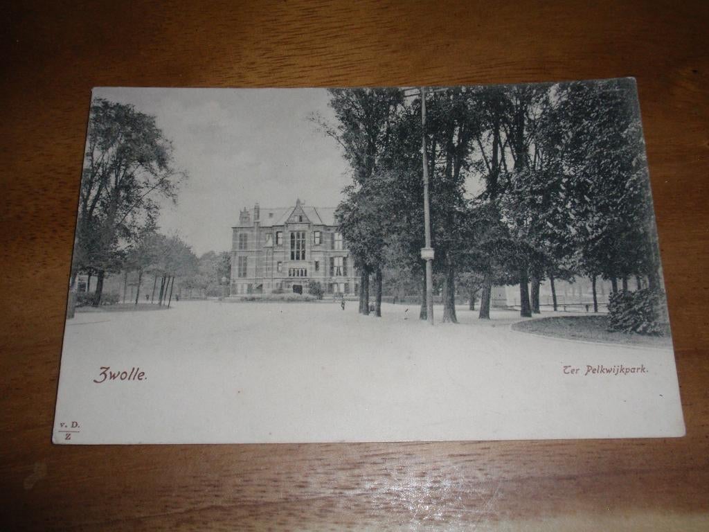 Zwolle ter Pelkwijkpark, Verzenden, Voor 1920, Overijssel