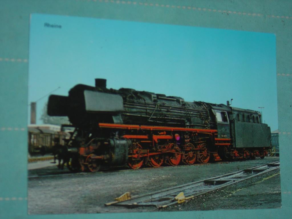 14) Kleuren ansichtkaarten Treinen, Ophalen of Verzenden, 1980 tot heden, Gelopen, Voertuig