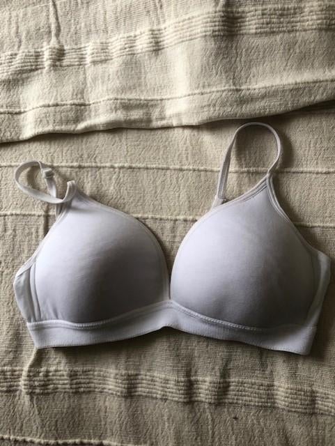 V) ten cate witte bh maat a75 paar keer gedragen, Tencate, Verzenden, Wit, BH