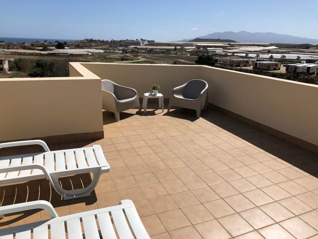 Appartement te huur in palomares vlakbij Vera Playa, Vakantie, Airconditioning, Appartement, 2 slaapkamers, Dorp