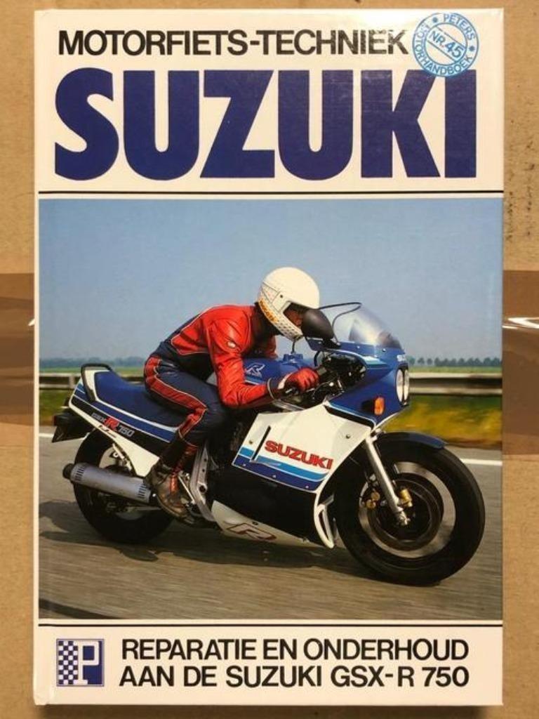 werkplaatshandboek SUZUKI GSX-r750 GSXR750 1985-1986* €17,49, Motoren, Handleidingen en Instructieboekjes, Ophalen of Verzenden