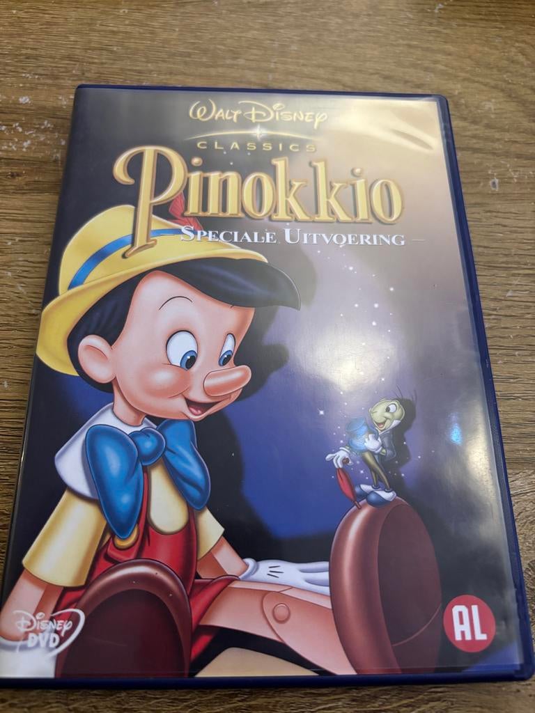 Pinokkio - Speciale Uitvoering (Origineel) DVD, Cd's en Dvd's, Avontuur, Alle leeftijden, Ophalen of Verzenden, Zo goed als nieuw