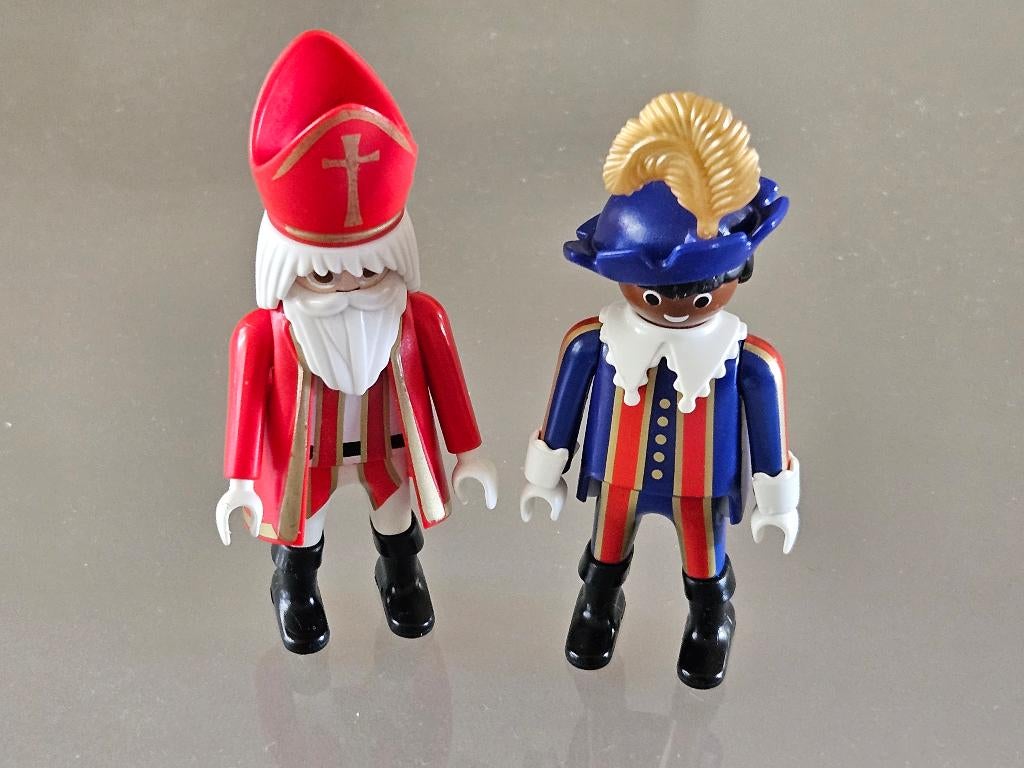 Playmobil Sinterklaas en zwarte piet, Ophalen of Verzenden, Zo goed als nieuw