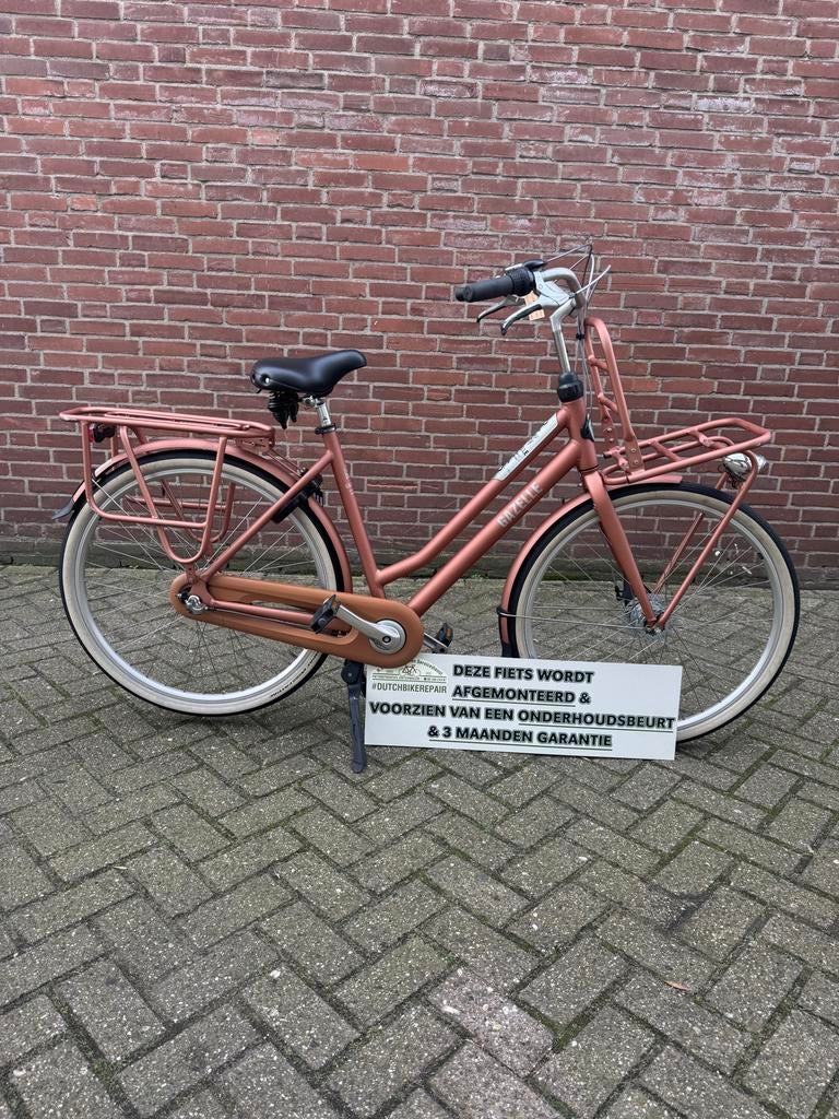 Gazelle D53 met 3 versnellingen en handremmen, Fietsen en Brommers, Ophalen, Gebruikt, Versnellingen, 50 tot 53 cm