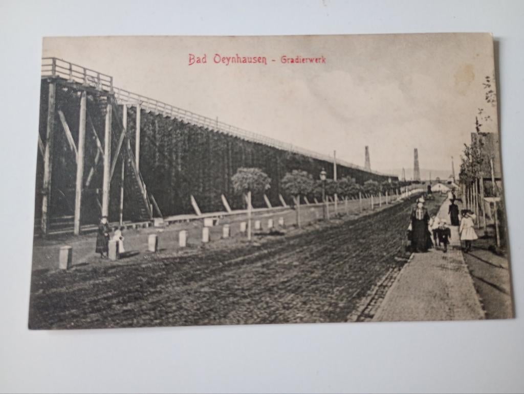 Duitsland Noordrein-Westfalen Bad Oyenhausen Gradierwerk, Ophalen of Verzenden, Voor 1920, Ongelopen, Duitsland