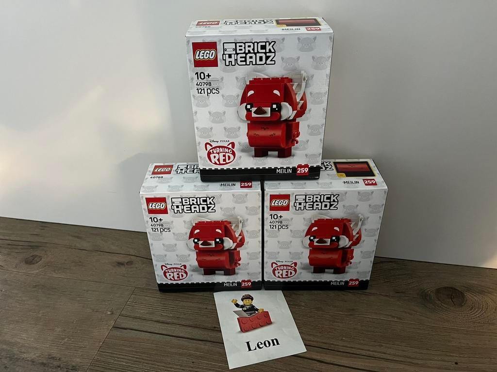 Lego BrickHeadz 40798 Rode panda Mei - Nieuw in doos !, Ophalen of Verzenden, Nieuw, Complete set, Lego