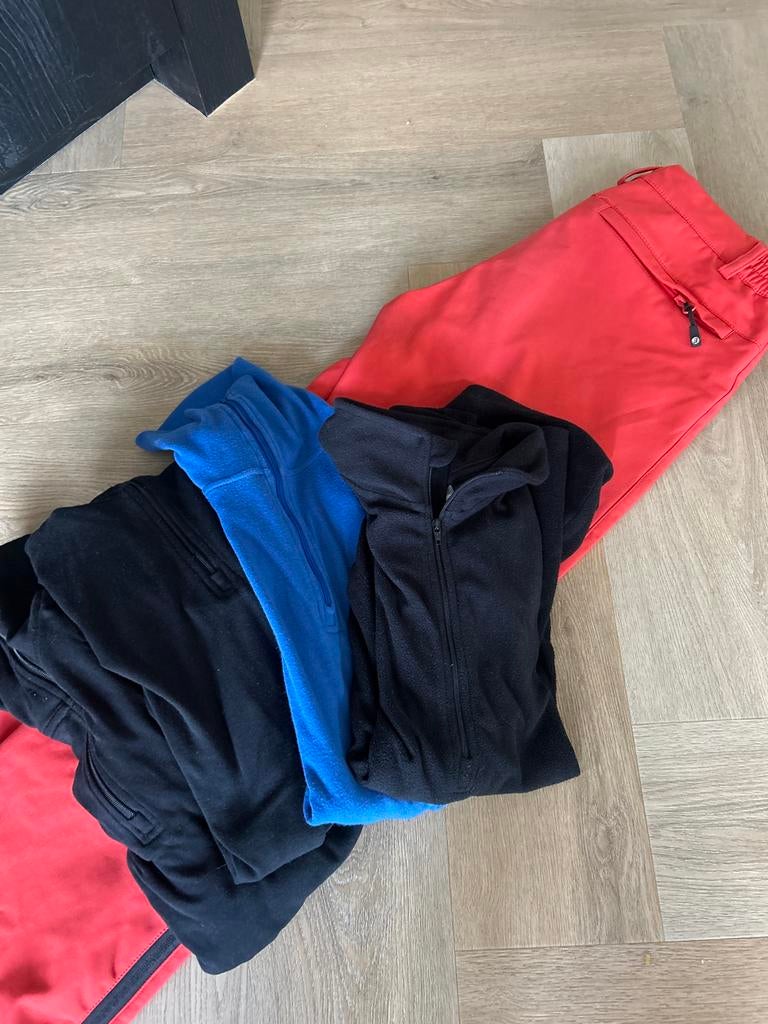 Skibroek Icepeak rood mt 46/s + 4 Ski Pully's Spex Maat S, Ophalen of Verzenden, Gedragen, Maat 46 (S) of kleiner, Broek