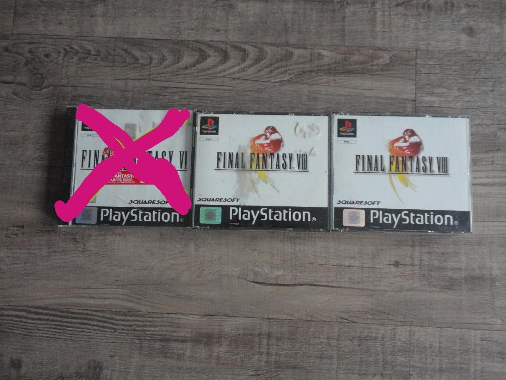 FINAL FANTASY Vlll   SPEL  VOOR DE PLAYSTATION 1, Avontuur en Actie, Gebruikt, 1 speler, Ophalen of Verzenden