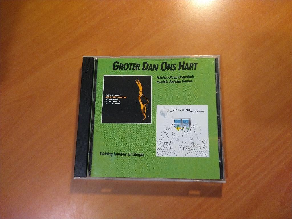 CD Groter dan ons hart. Huub Oosterhuis en Antoine Oomen, Ophalen of Verzenden, Zo goed als nieuw, Overige genres