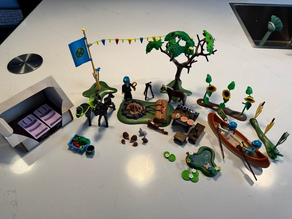 Playmobil Spirit Ponykamp - Complete Set!, Ophalen of Verzenden, Zo goed als nieuw, Complete set
