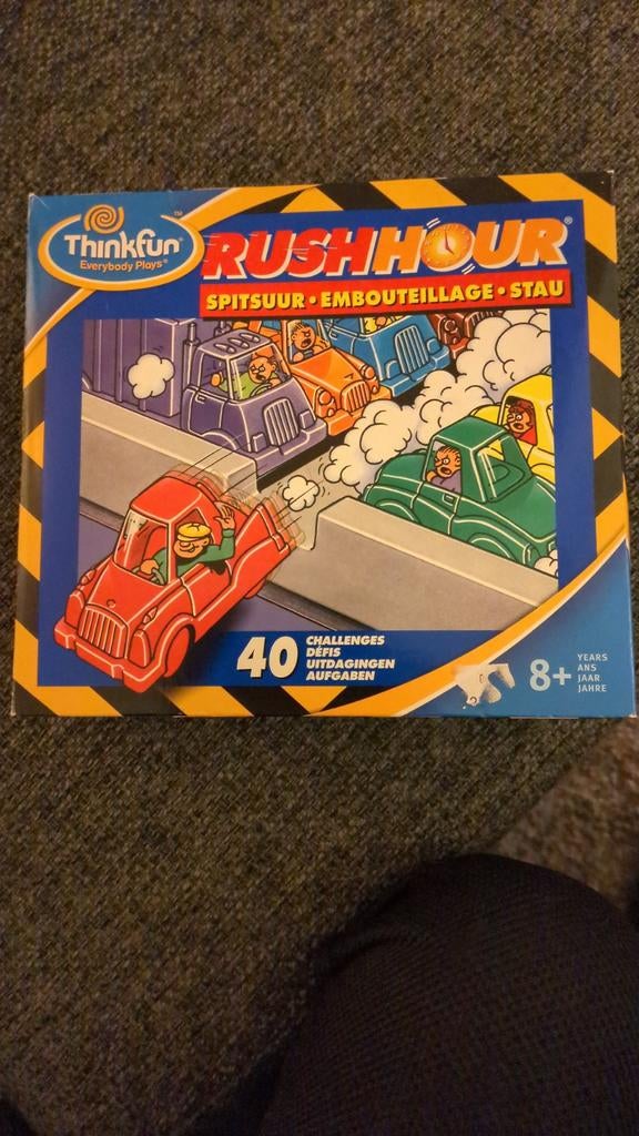 Rush Hour - Denkspel voor slimme kinderen, Een of twee spelers, Thinkfun, Ophalen of Verzenden, Zo goed als nieuw