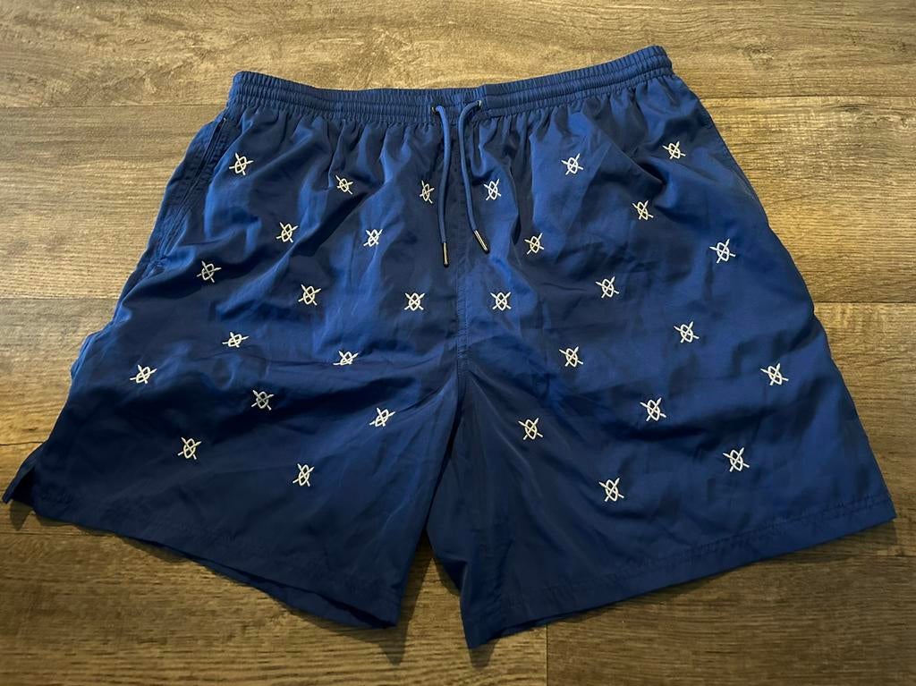 Daily Paper heren zwembroek blauw, maat XL, Ophalen of Verzenden, Maat 56/58 (XL), Blauw, Zwemshort