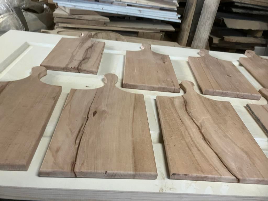 Tapas planken kaasplank beuken  eiken, Ophalen, Zo goed als nieuw